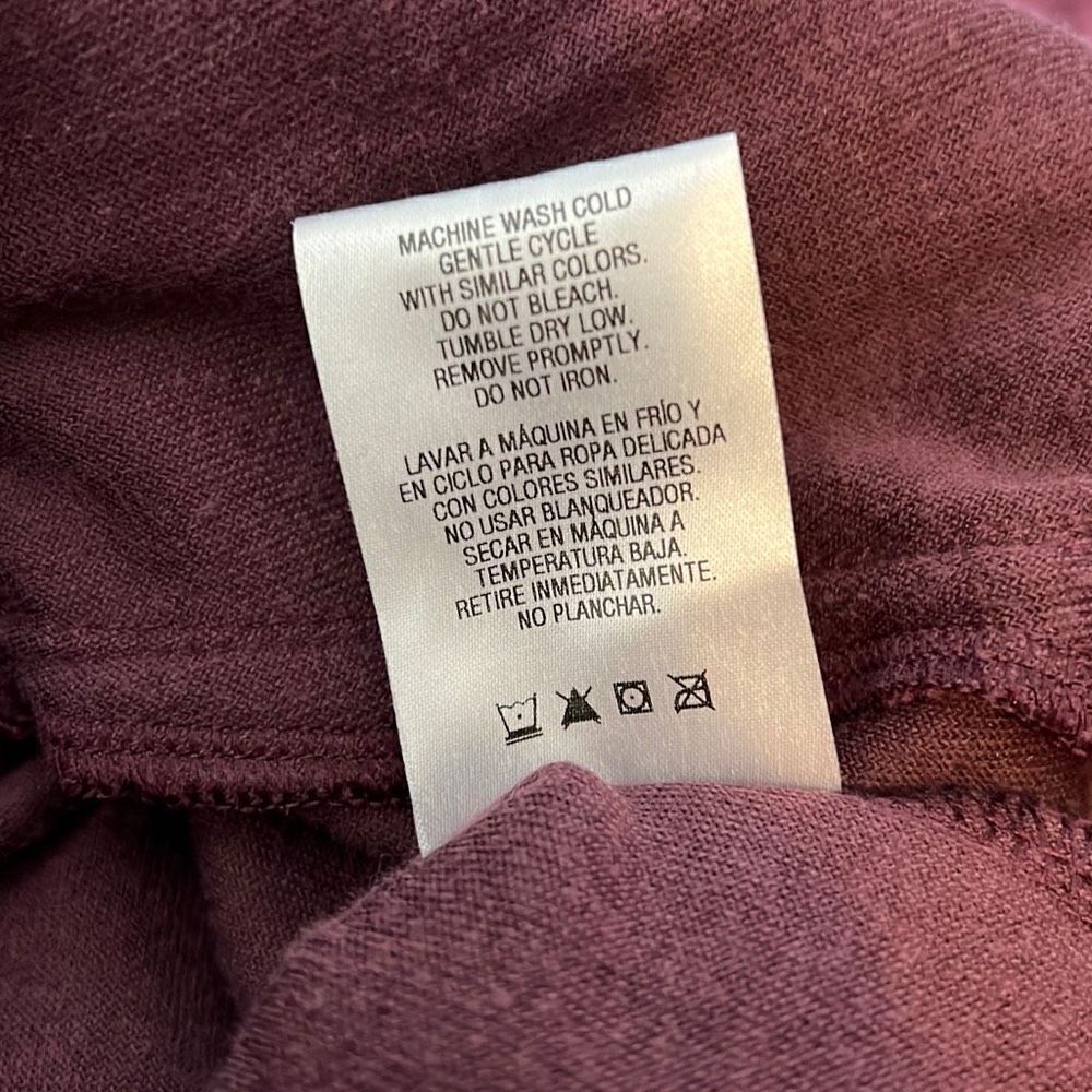 Basic Editions Women's Full Zip Jacket Velvet Rol… - image 7